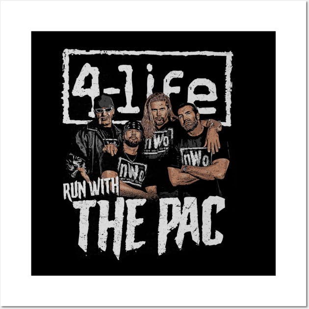 nWo Run With The Pac Wall Art by MunMun_Design